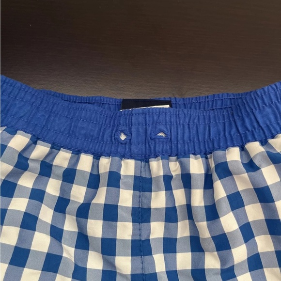 TF LAURENCE 4T White Blue SWIM BOARD SHORTS Trunks boys toddler ****READ**** - Picture 7 of 7